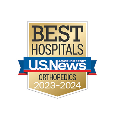 U.S. News Best Hospitals Award for Orthopedic 2023-2024